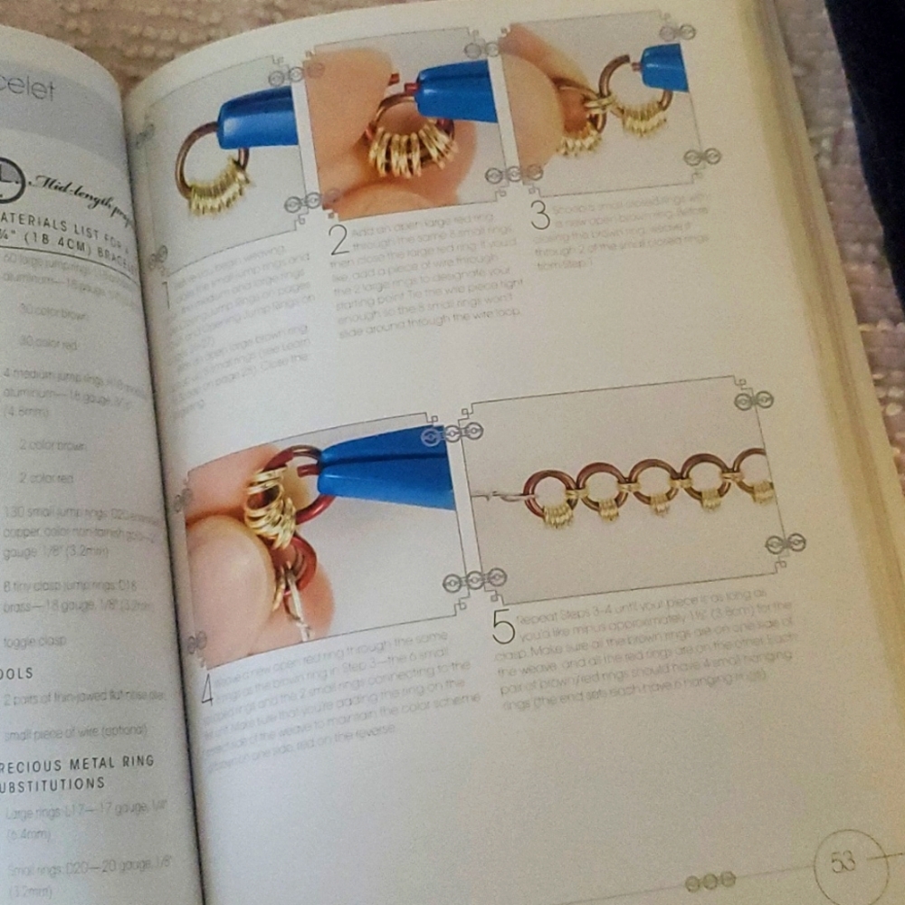 Chained Diy Jewlery Book with 144 pages - Picture 7 of 9